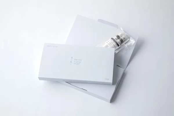 DNA FACTORが公開する検査キットの実物写真